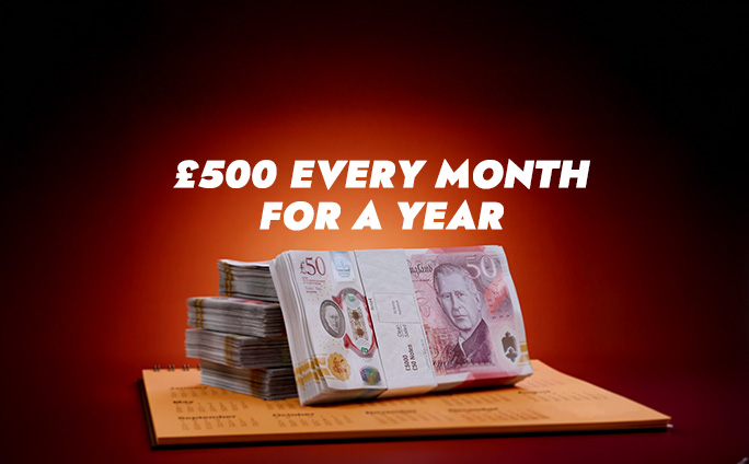 Win £500/Month