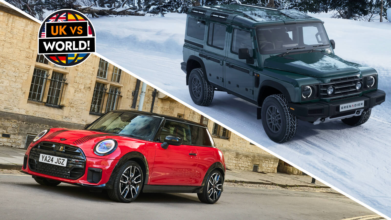   Mini Cooper S + Ineos Grenadier: Double Up!