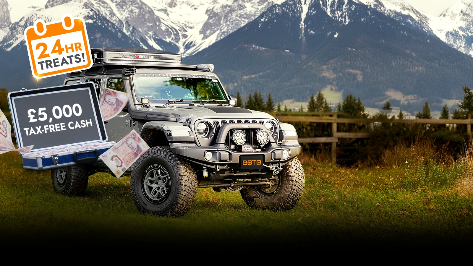  Jeep Buzz SV Wrangler Expedition + Bonus £5,000 Tax-Free Cash!