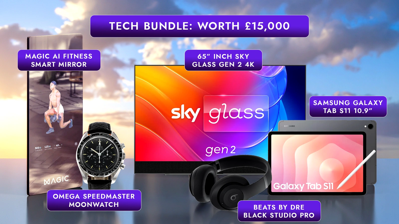   Prizes are Falling From the Sky – £600k Prize Every Time!