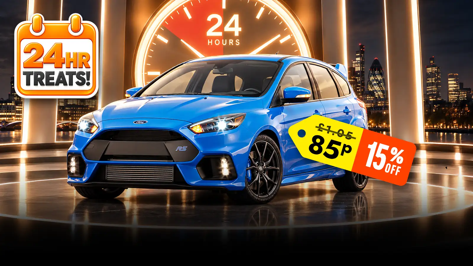  Ford Focus RS 2.3T EcoBoost (Modern Classic) - 15% Off!