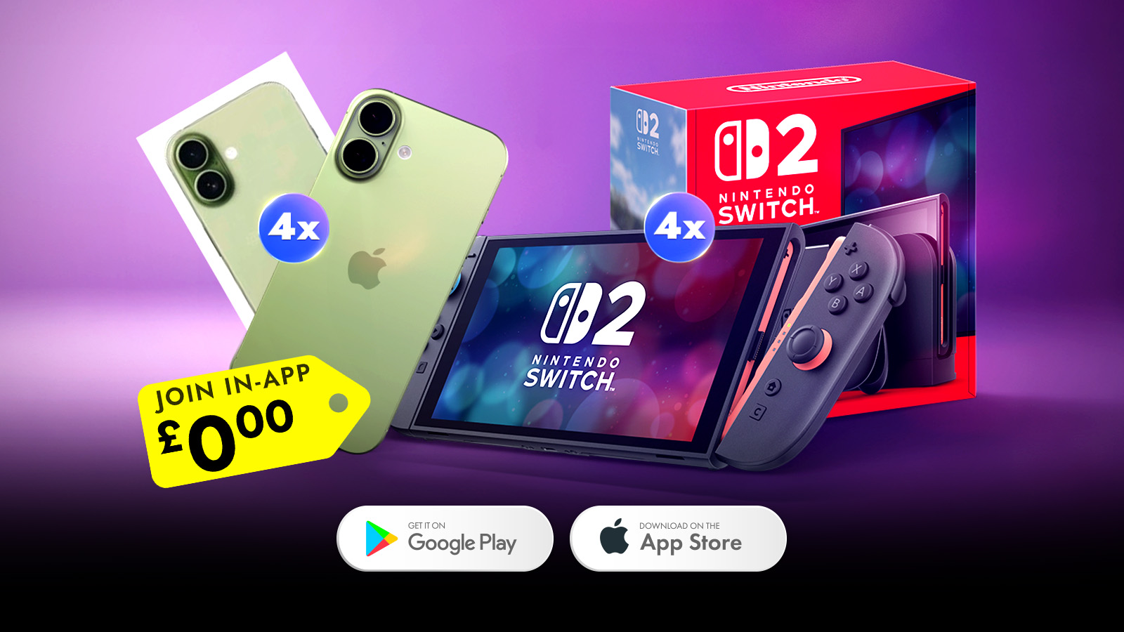   Win Free iPhone 17s & Nintendo Switch 2s