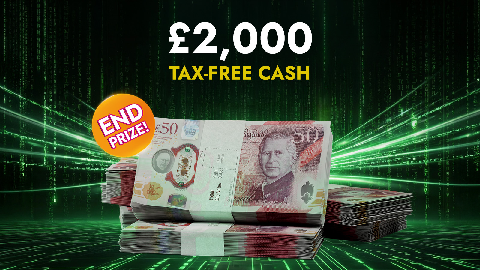   Tech Frenzy! 200,000+ Prizes To Win for Just 99p!