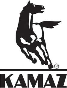 kamaz car logo with horse
