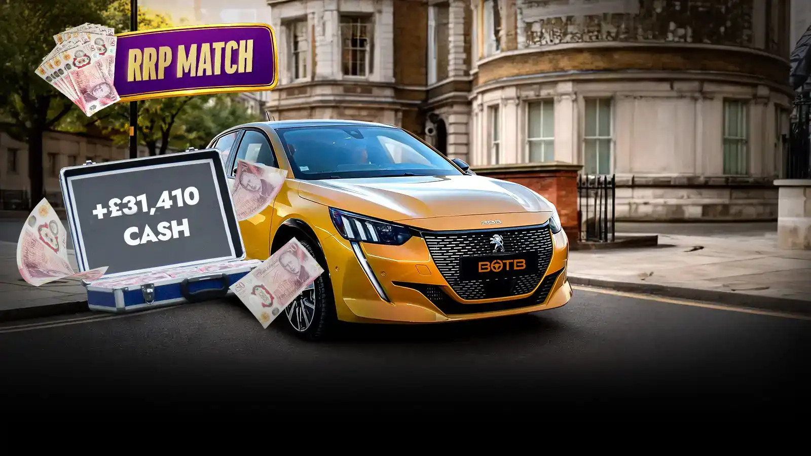  Peugeot 208 GT Premium Hybrid + £31,410 Tax-Free Cash