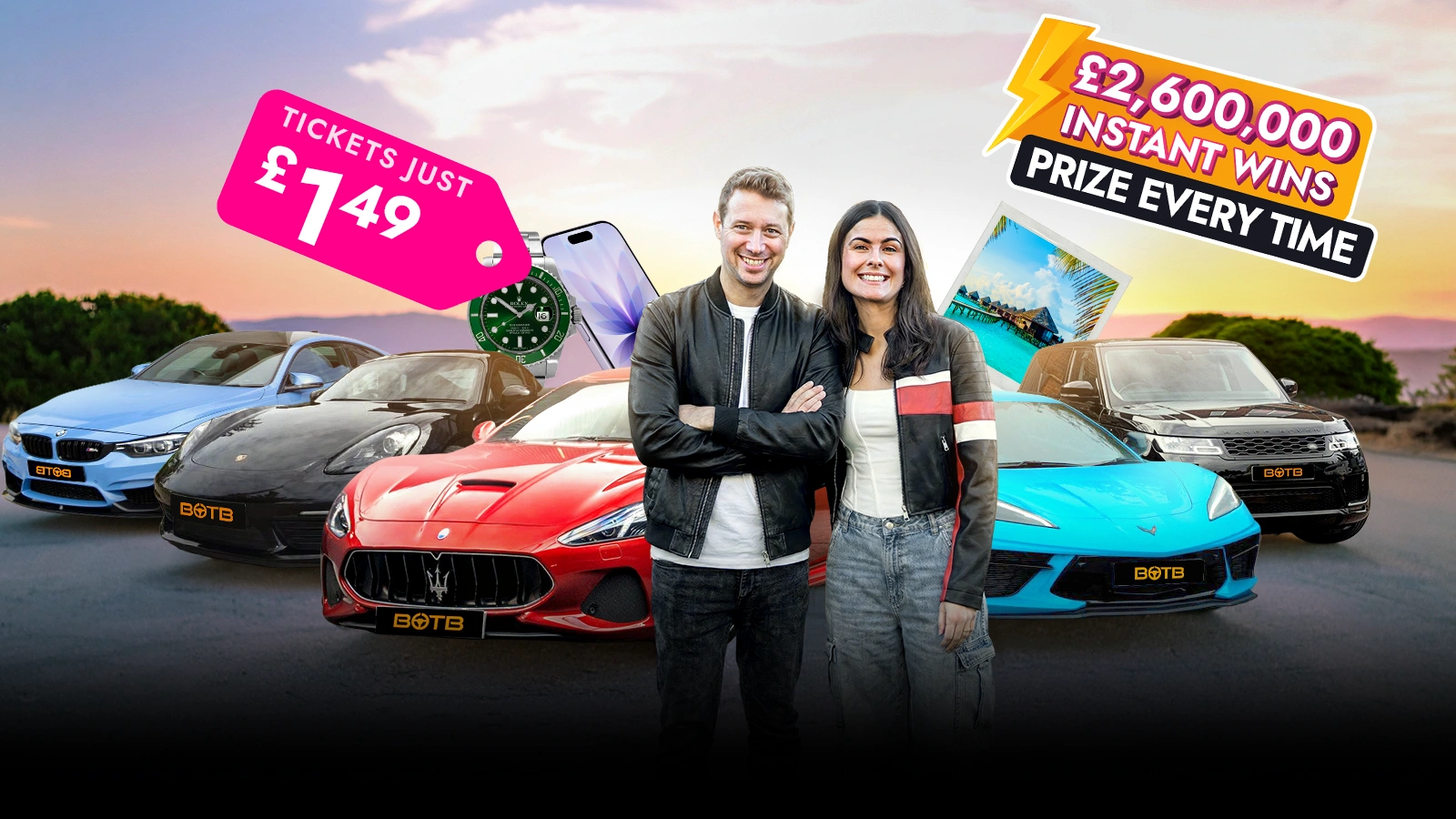   Change Your Life With This £2.6M Prize Every Time!