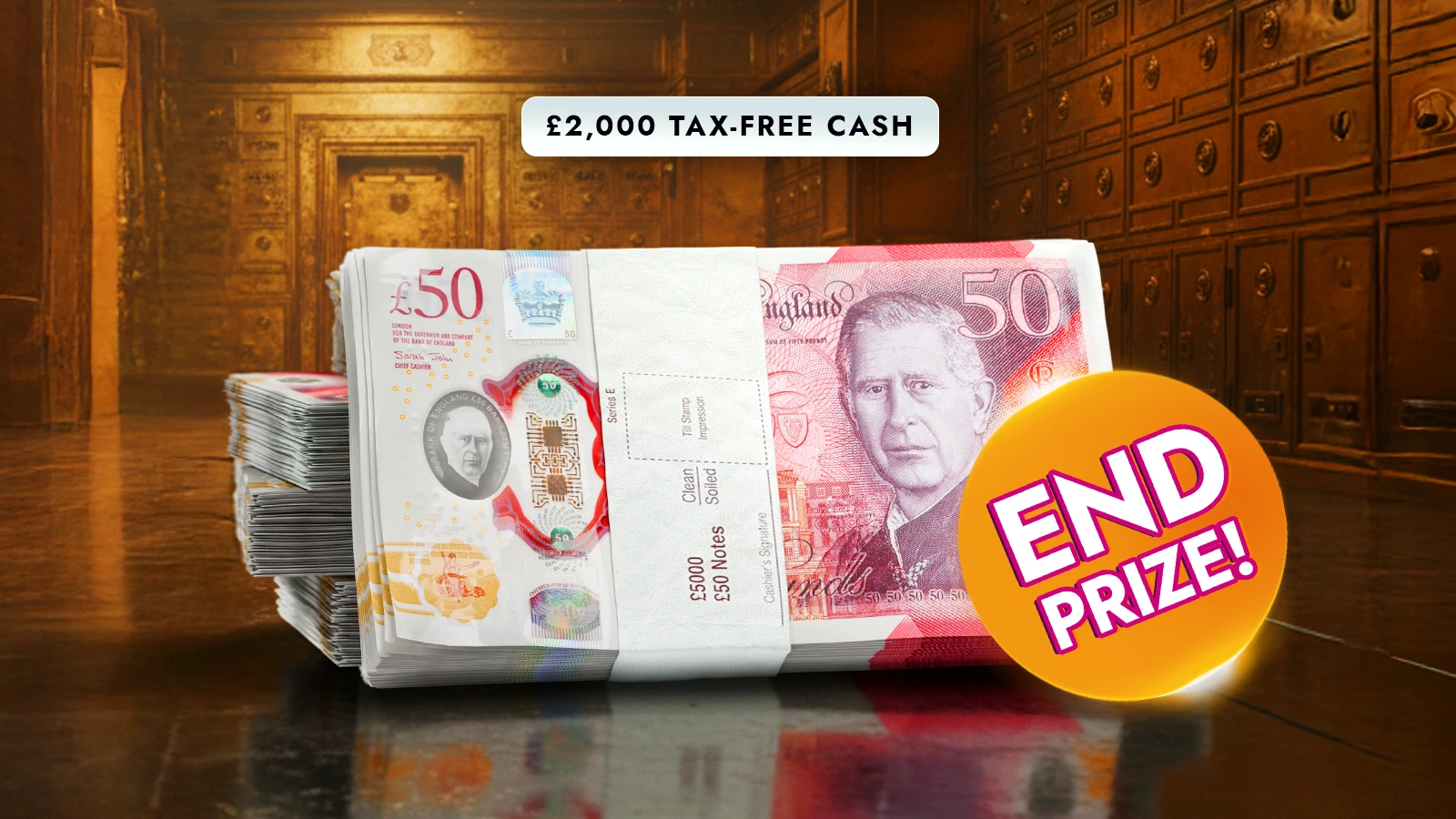 £500k In Prizes to Win in the Luxe Vault!