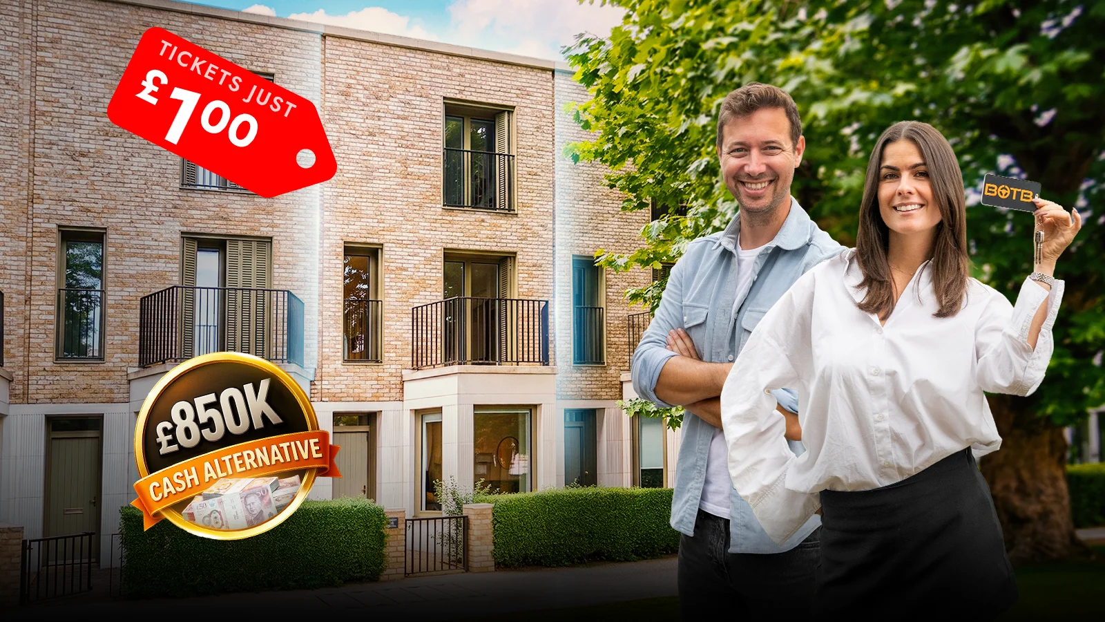 Win this £1.2M home in Zone 1 for just £1
