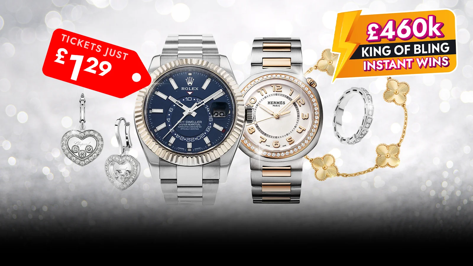 Win Bling Instantly – Watches, Jewellery & More!