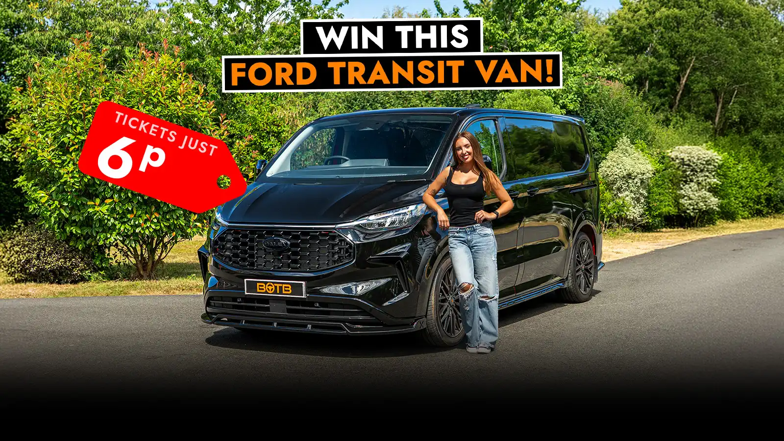   The Van That Means Business – Win a Ford Transit Custom for 6p!