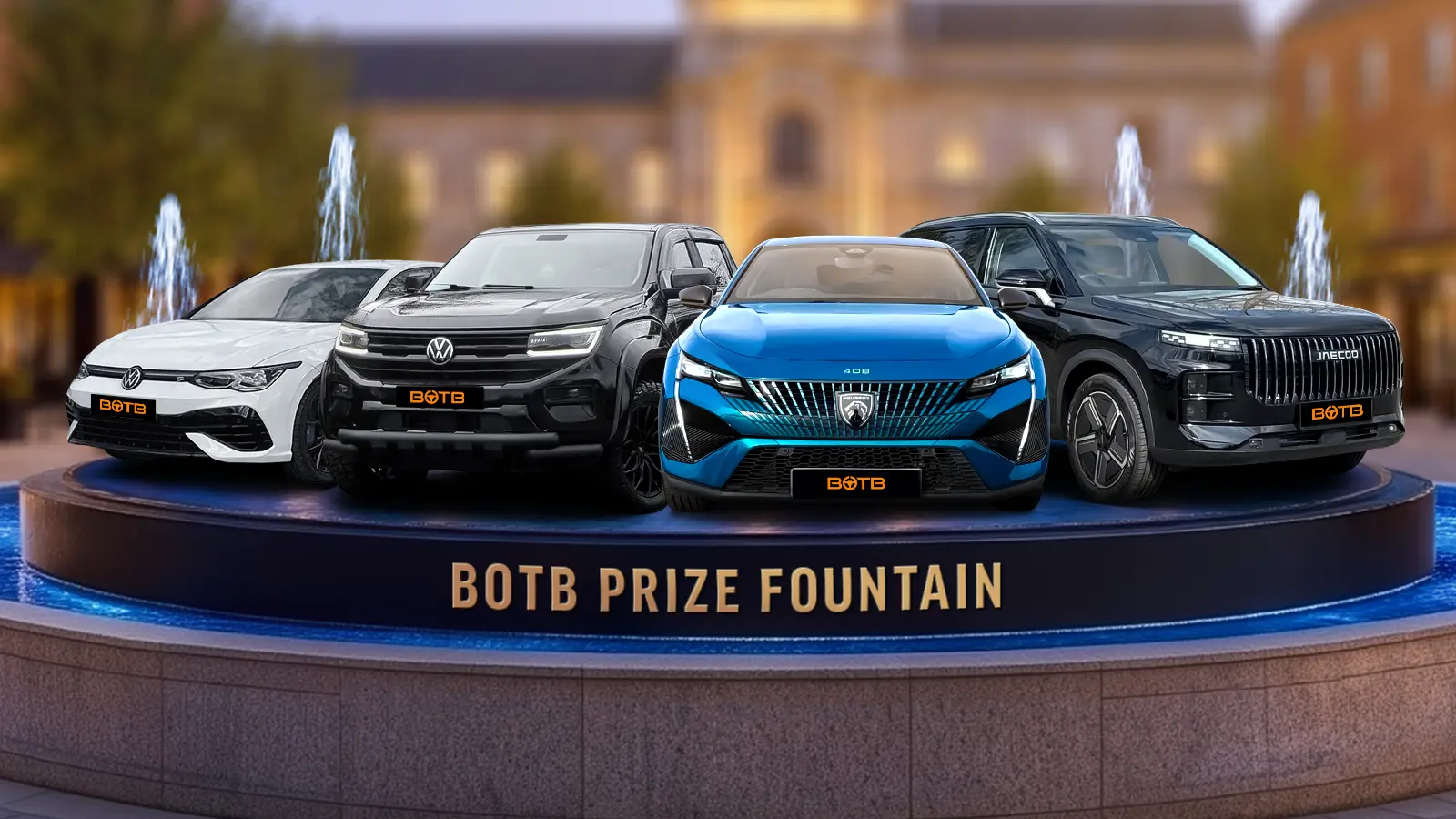   Instantly Win With The Fountain of Prizes From £1.59 Per Ticket!