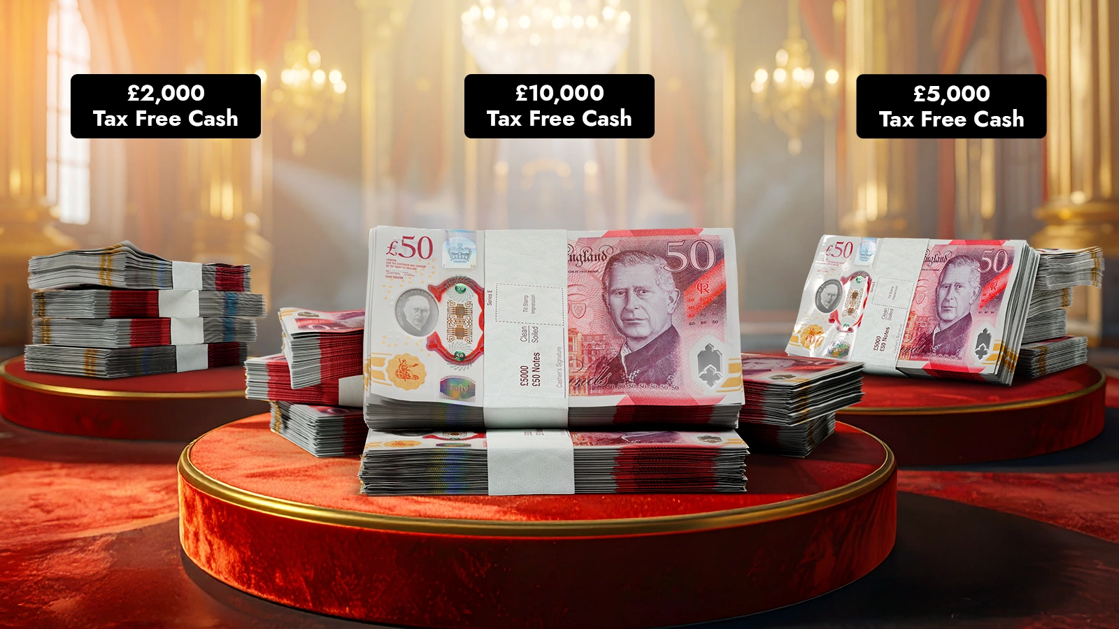   ENDS SOON – £500k Worth Of Instant Prizes Fit For Royalty!