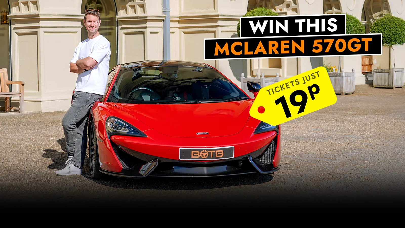   Win This Powerful 562BHP McLaren 570 GT V8 Worth £78,000!