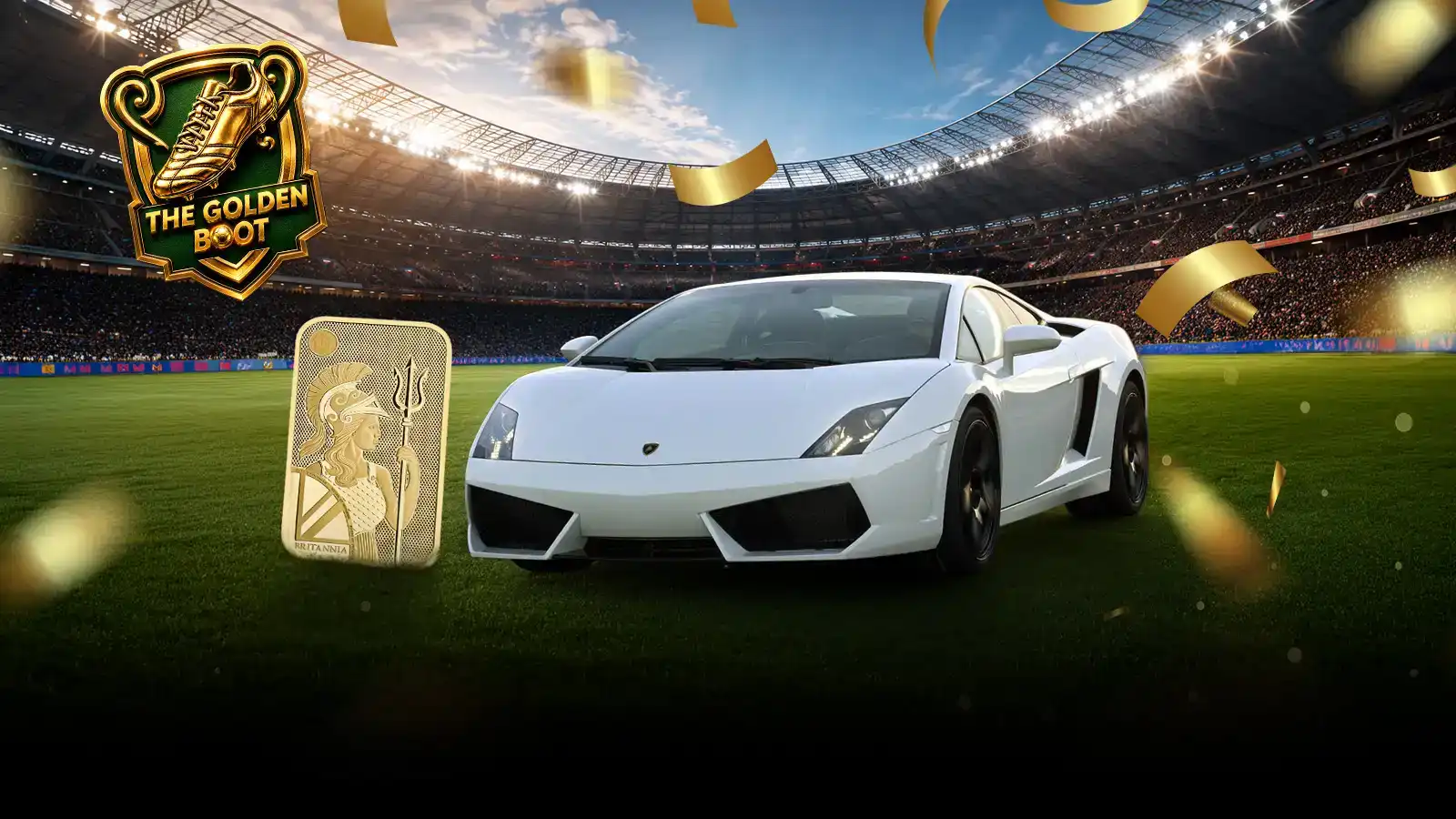  Lamborghini Gallardo LP560-4 (Modern Classic) Plus 100g Golden Bar