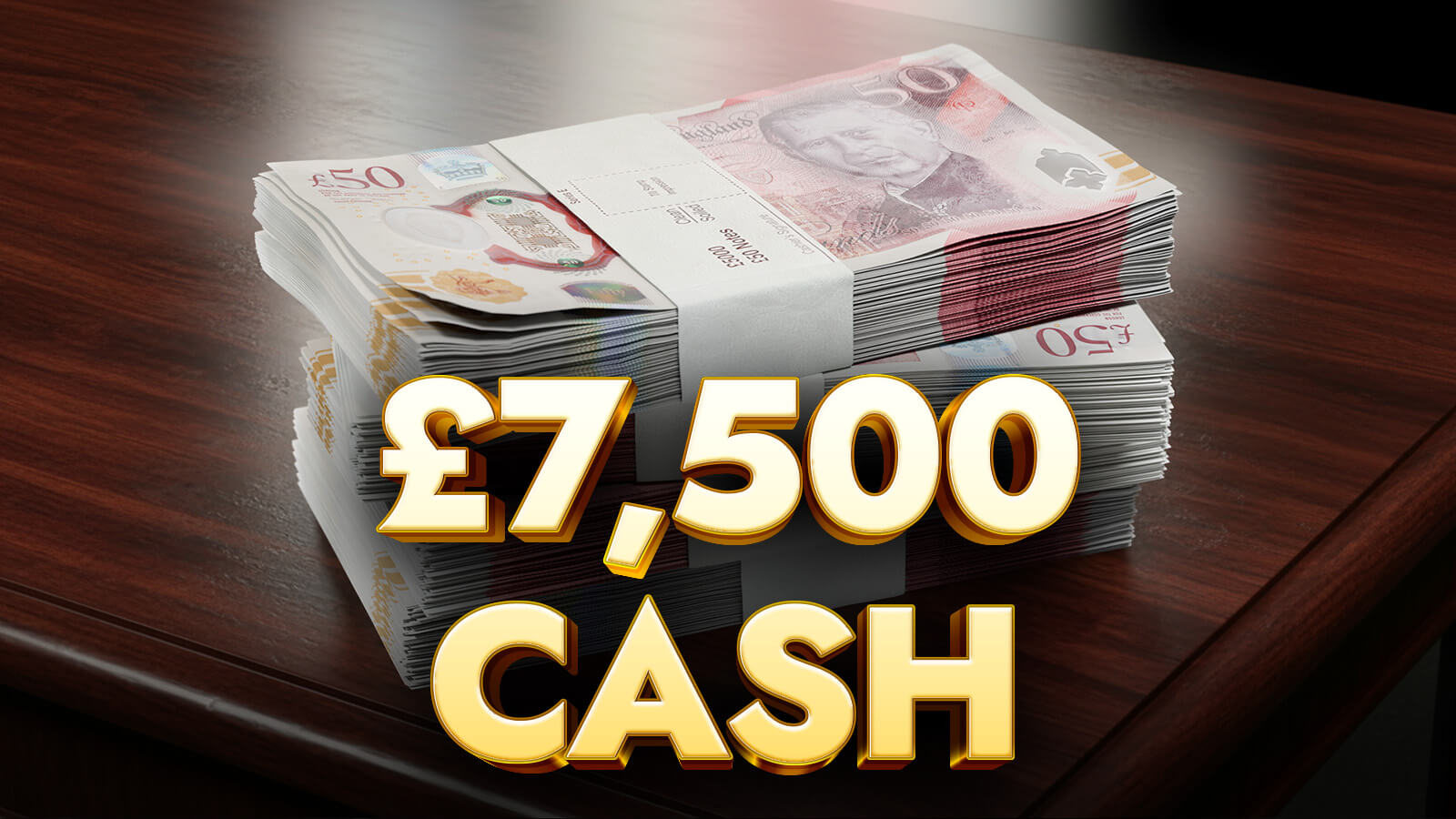   Win £7,500 Tax-Free Cash