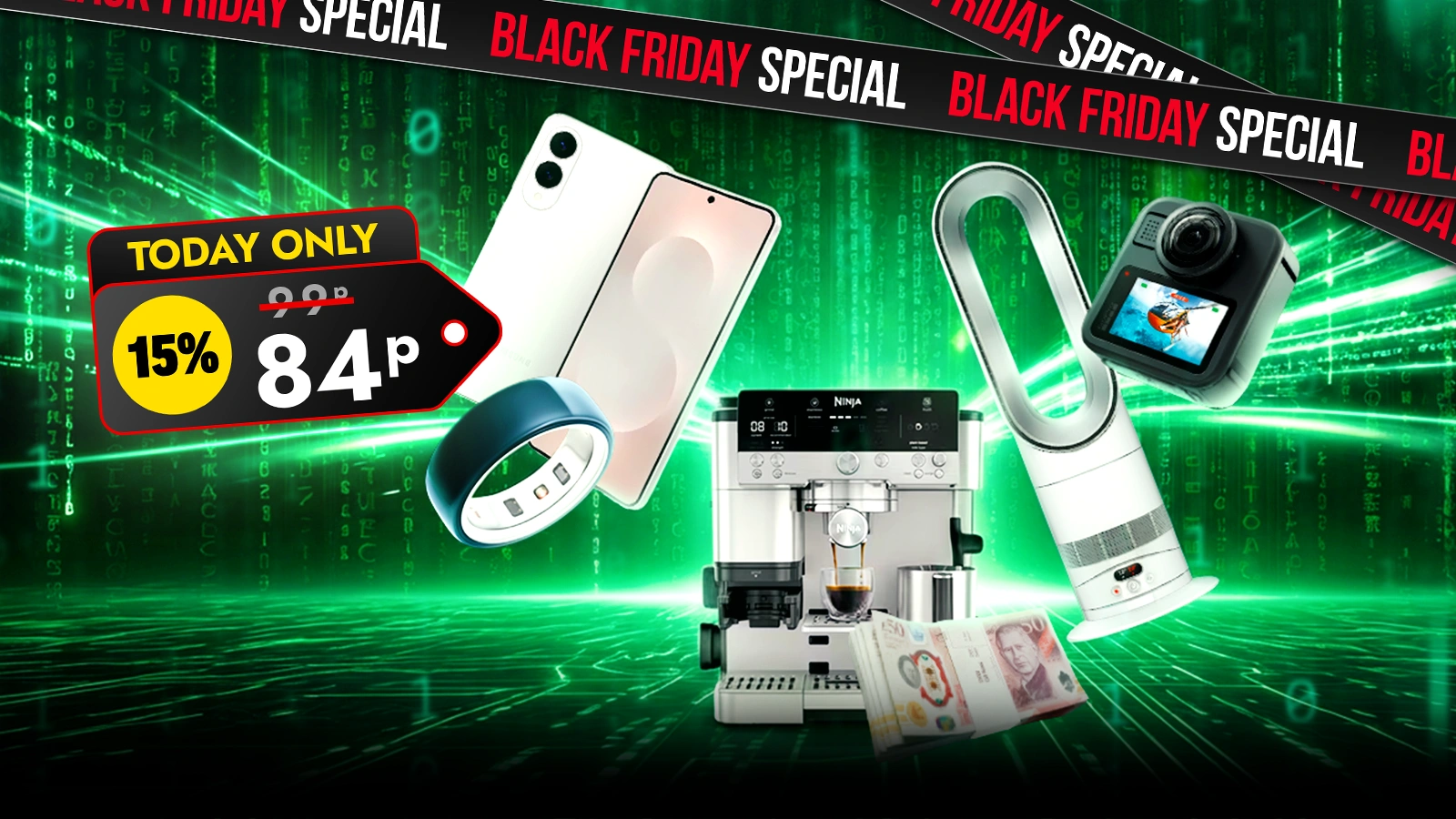   Tech Frenzy! 200,000+ Prizes To Win for Just 99p!