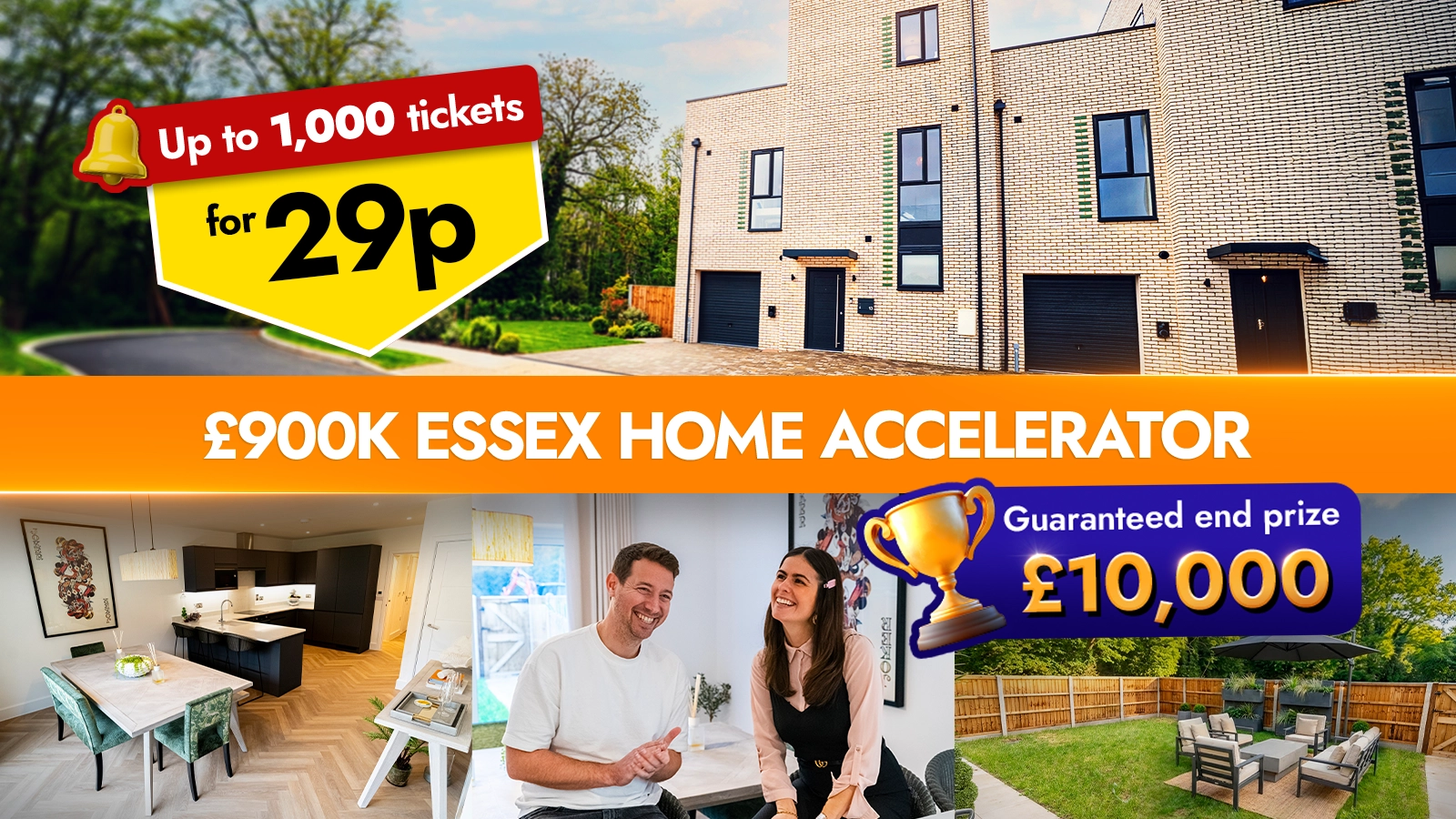   Turn 29p Into a Chance at £10,000 & Your Dream Home!