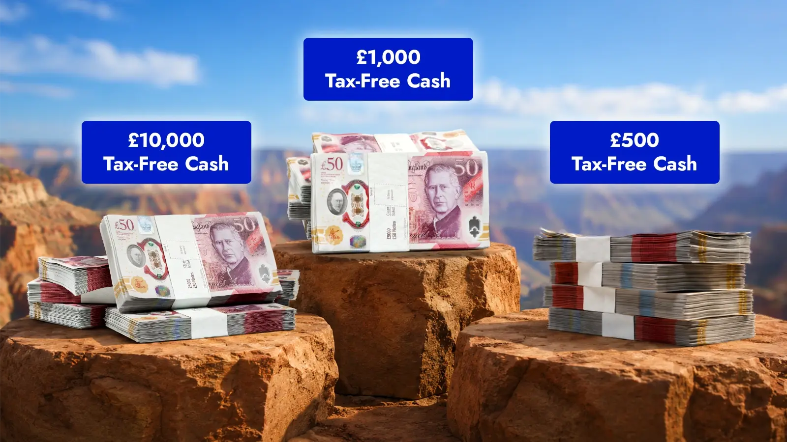   Brand New! Saddle Up For The Wild West £900k Instant Wins for 79p!