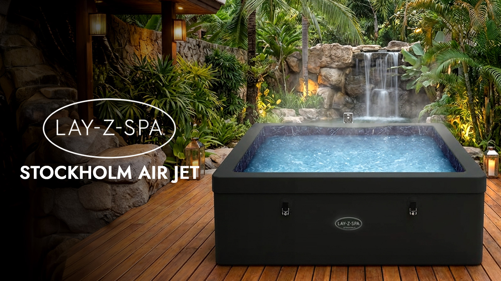   Win a Lay-Z Spa Stockholm Air Jet Hot Tub