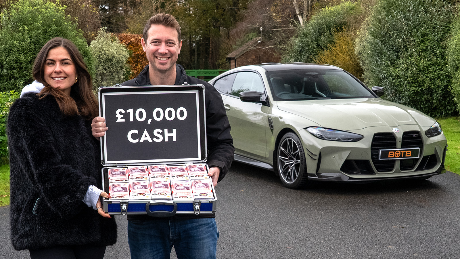   Car & Cash Combo – Bag A BMW M4 + £10,000 Tax-Free Cash for 21p!