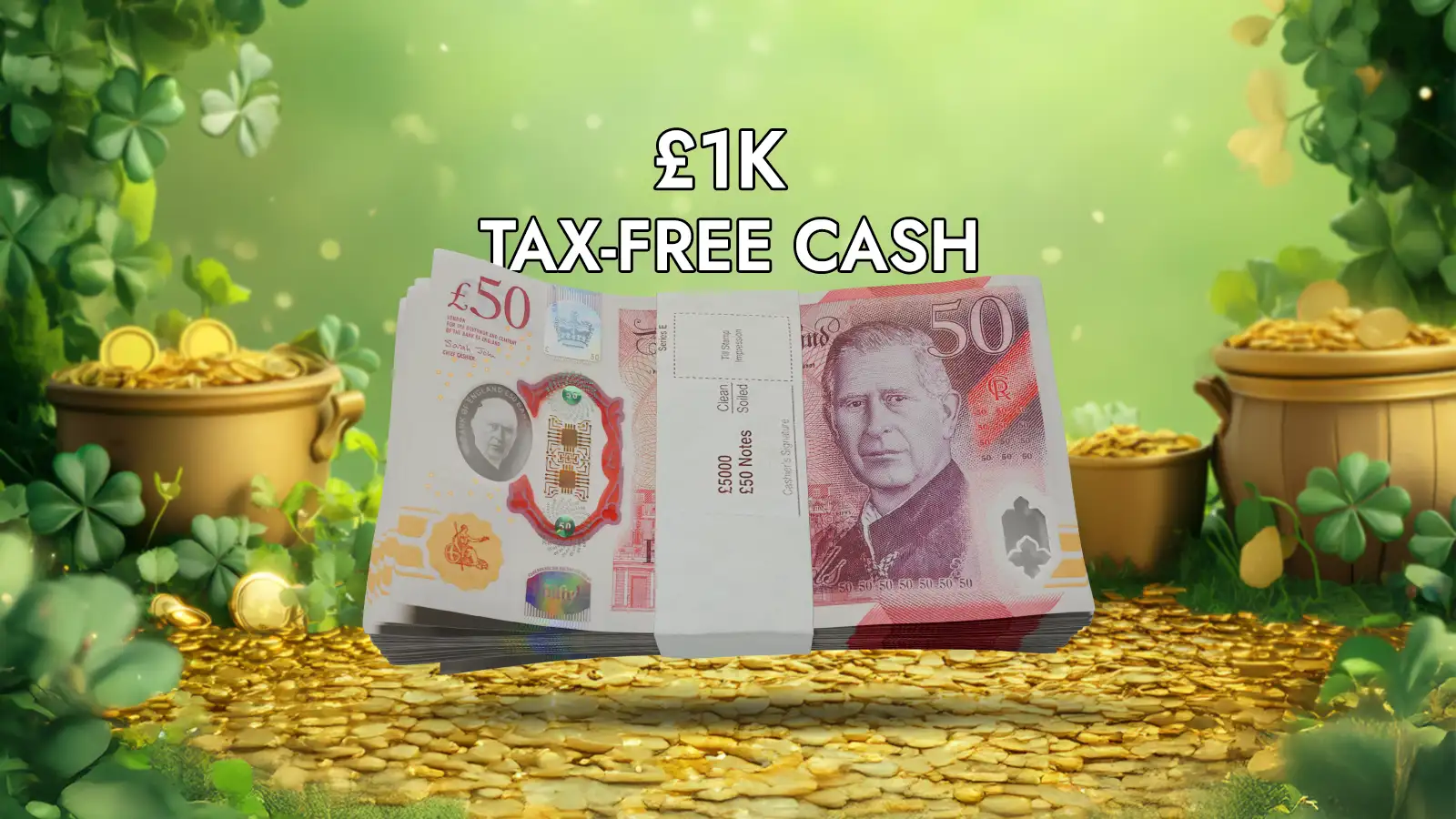 £400k Instant Wins – Paddy's Day Pocket Fillers – Prize Every Time!
