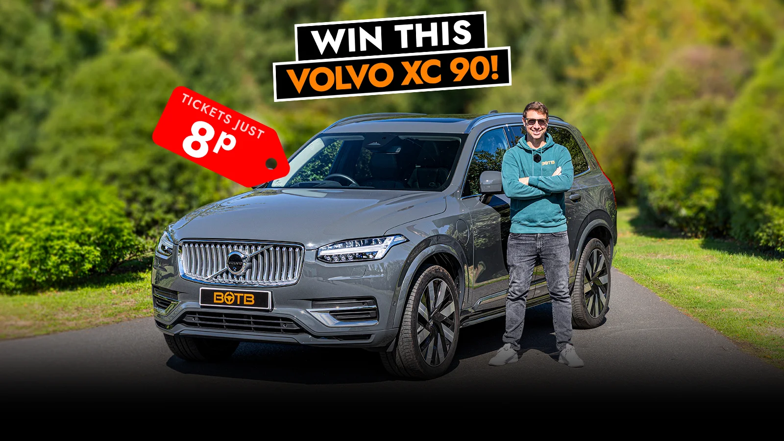   Win This Volvo XC90 Swedish Engineering At Its Finest For 8p!