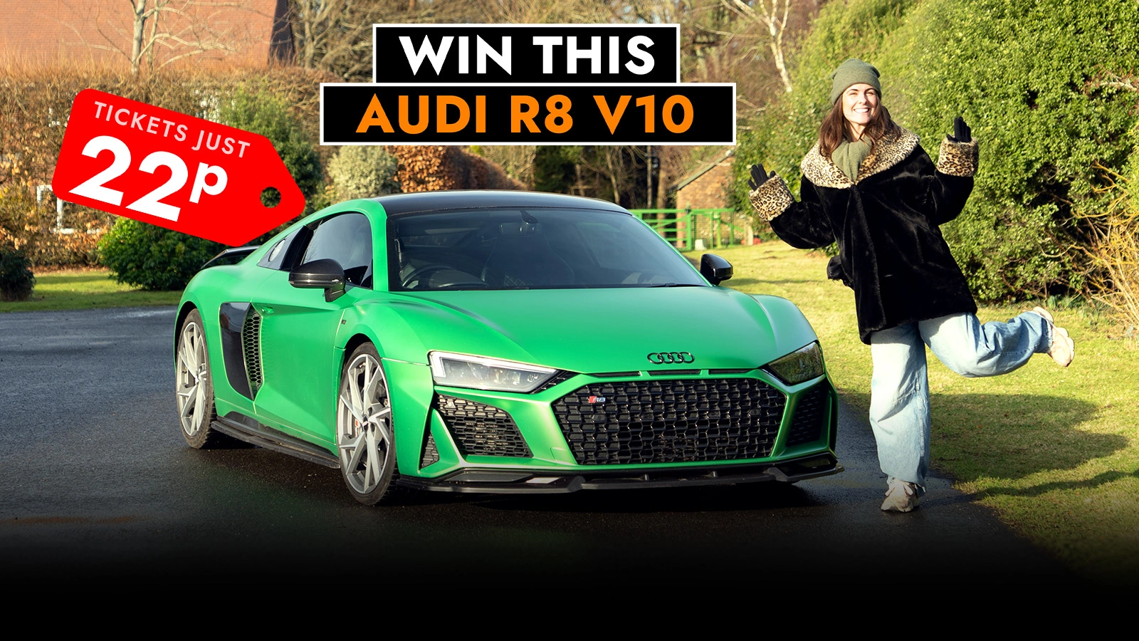   The Ultimate Audi R8 V10 Experience – Yours for Just 22p!