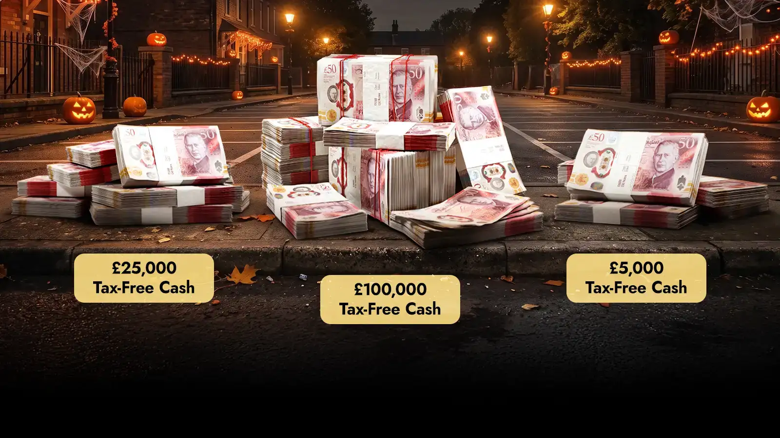   Now Live! A Frightening £2.75M of Prizes on the Nightmare on Prize Street!