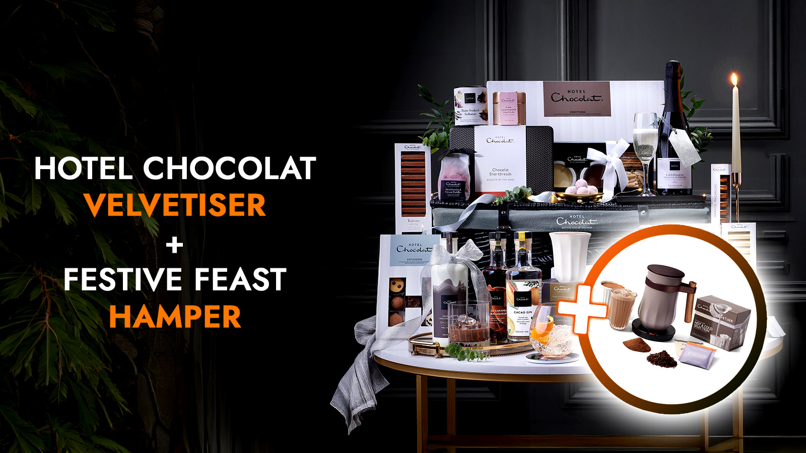   Win a Hotel Chocolat Velvetiser + Festive Feast Hamper Just 29p!