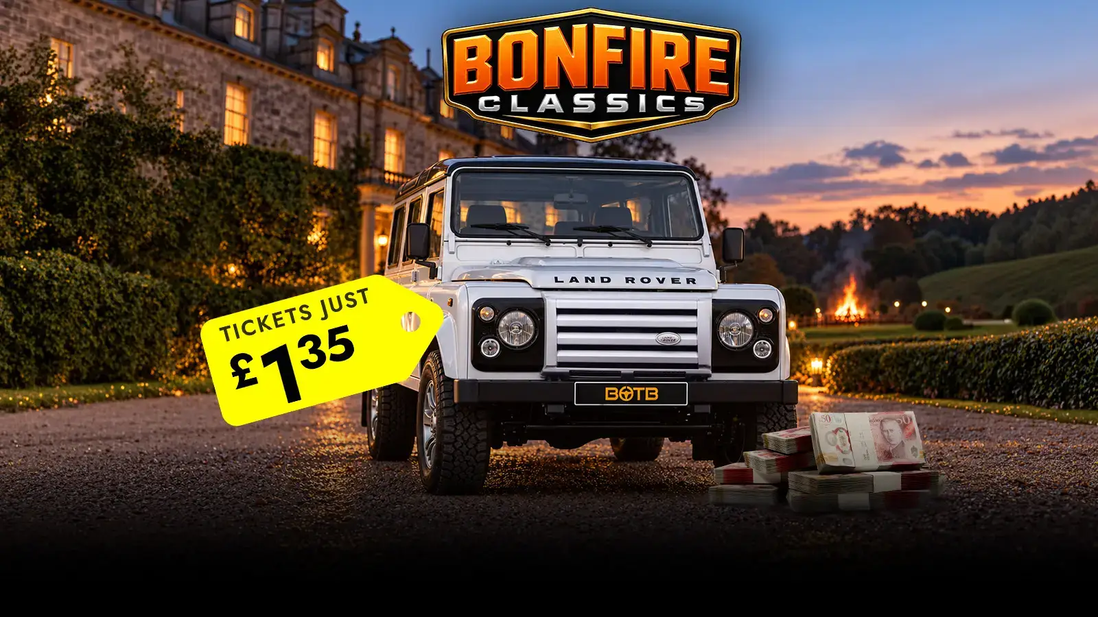  Land Rover Defender 90X-Tech (Modern Classic) Plus Bonus £5k Cash