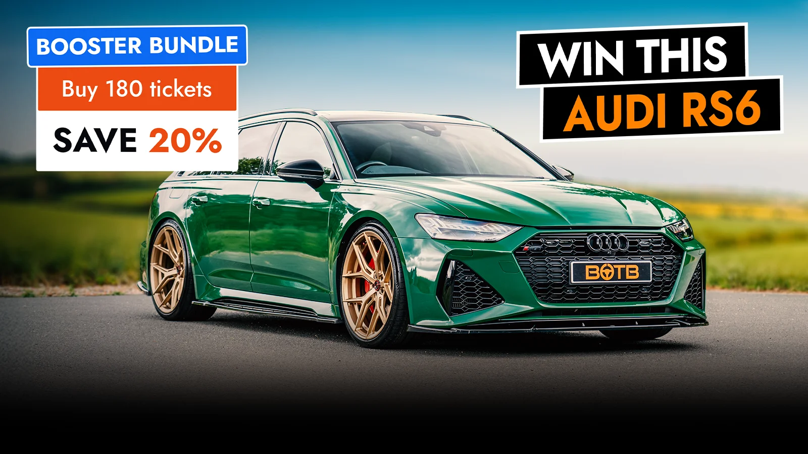   This Audi RS6 Powerhouse Worth £69k - Yours for Just 7p!