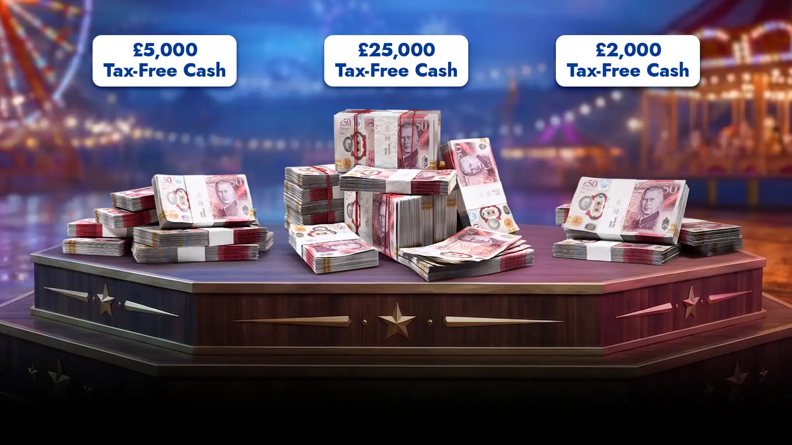   Just Launched! Join The Carnival Extravaganza - £500k Instant Wins For Just £1.29!