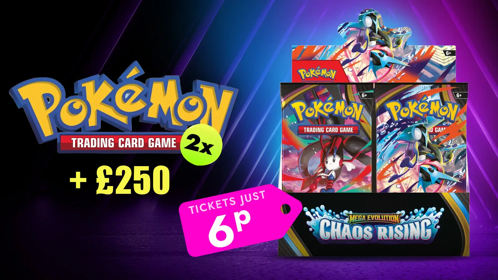   Win a Pokémon Card Bundle + £250
