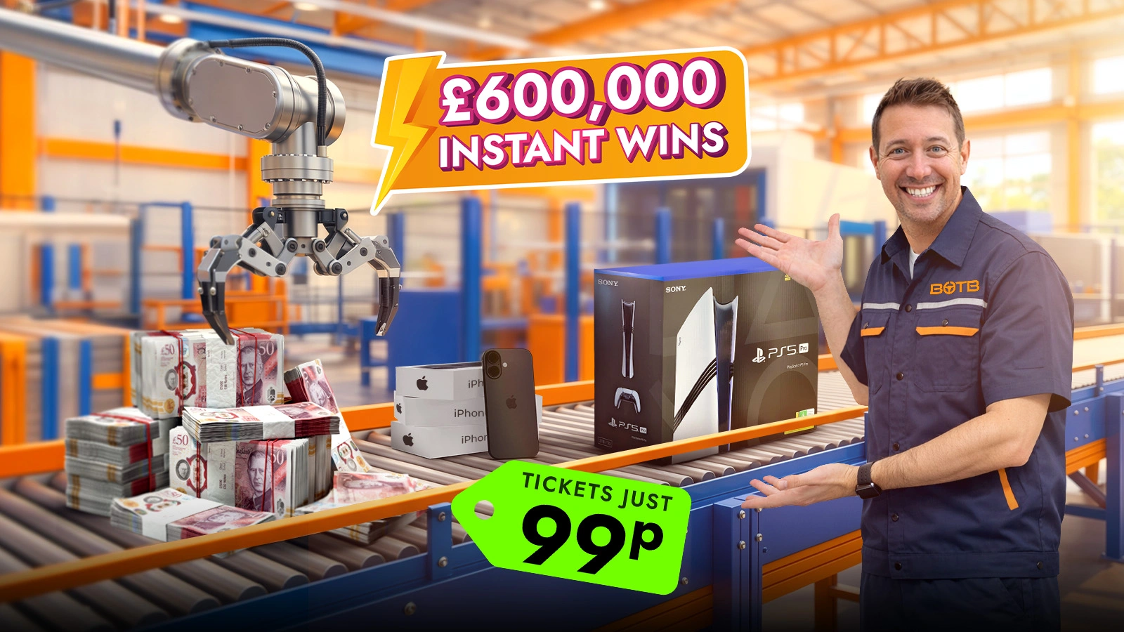   £600k Worth Of Brand-New Gadgets & More For Just 99p!