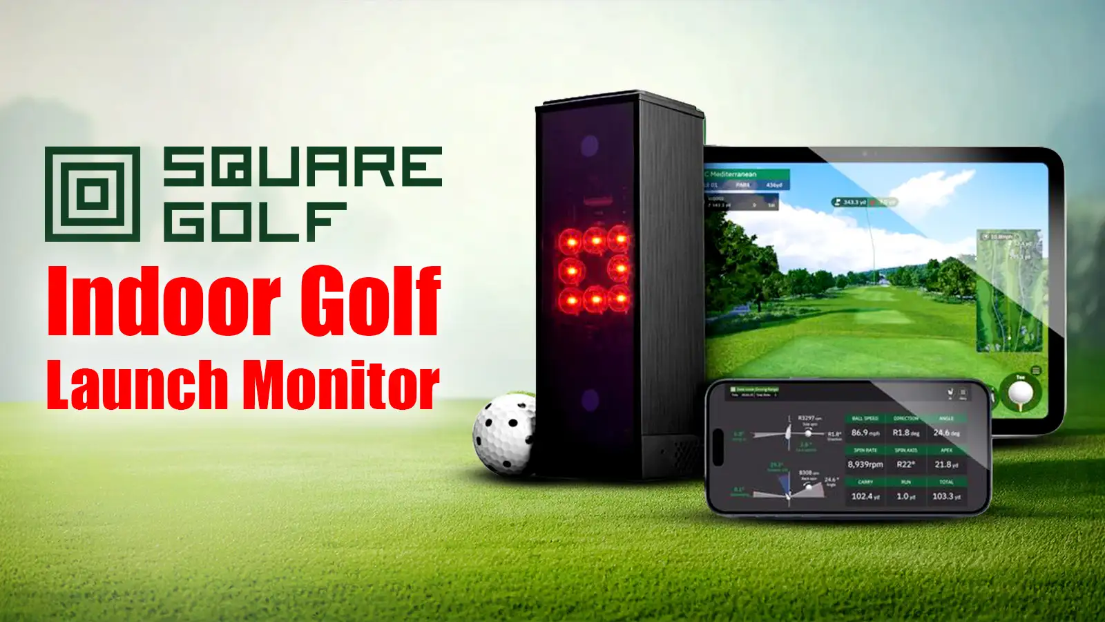   Win A Square Golf Indoor Golf Launch Monitor!
