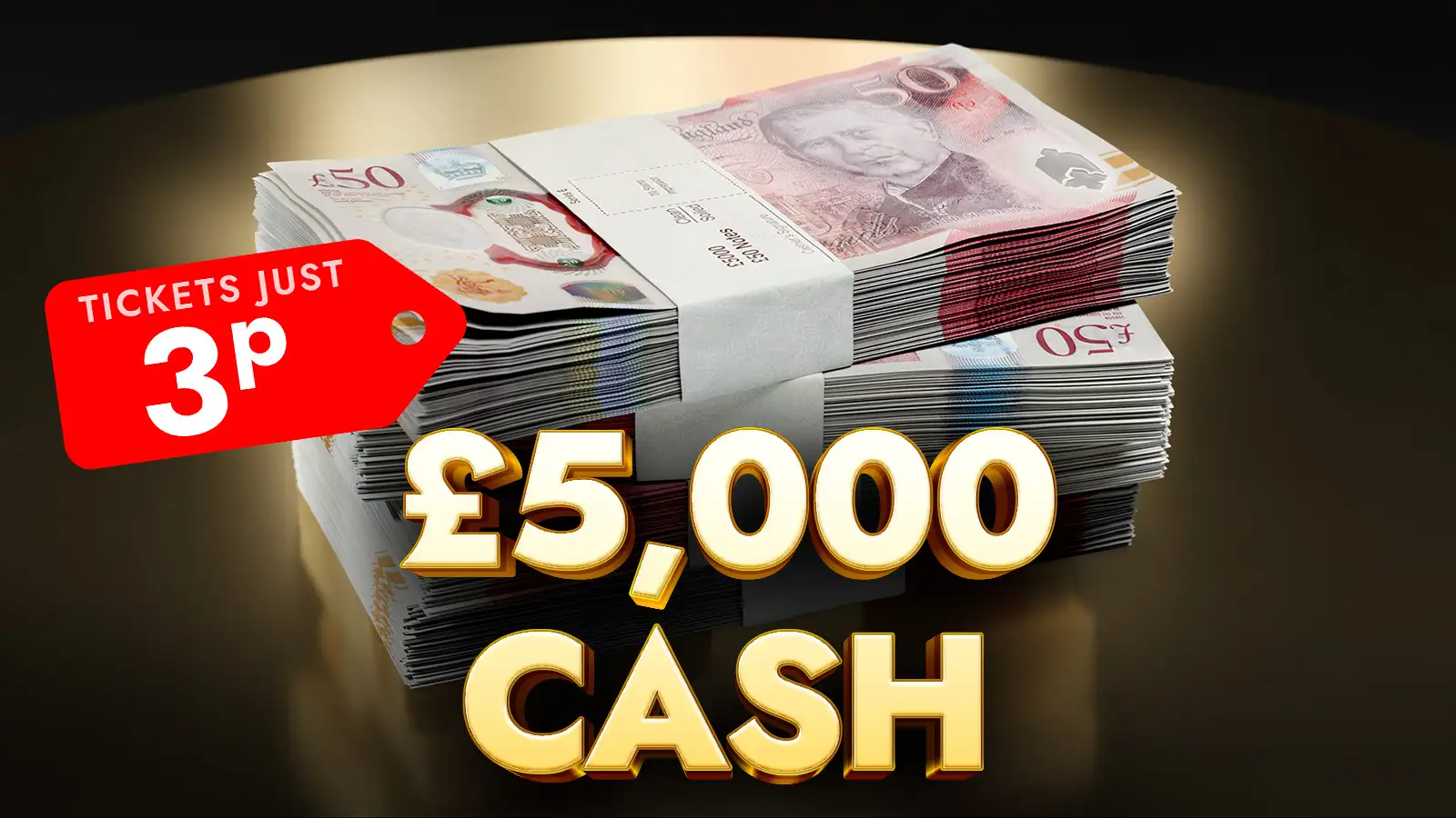   £5,000 Tax Free Cash!