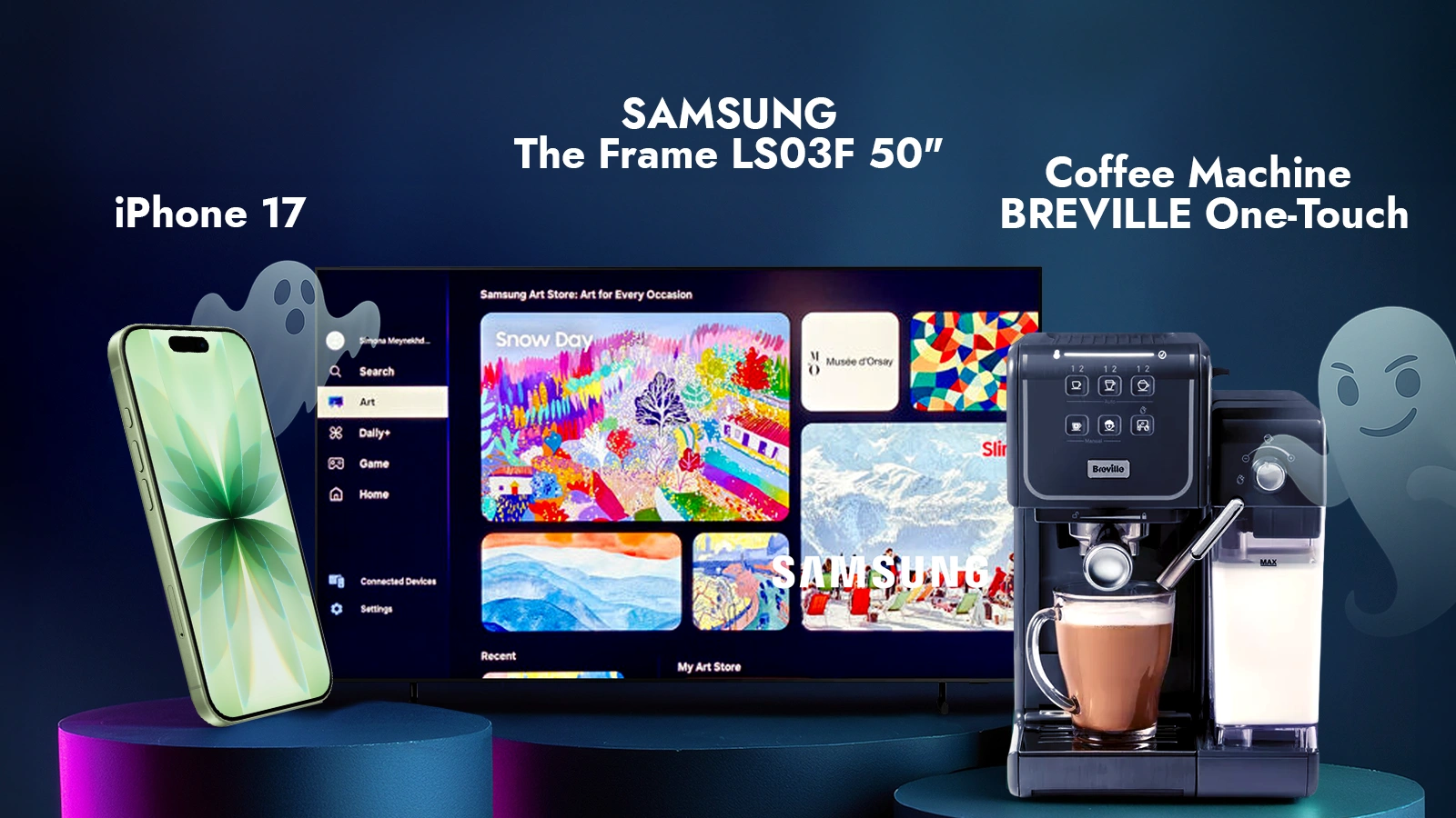   Garage Ghouls & Garage Goals - Win A Prize Every Time!