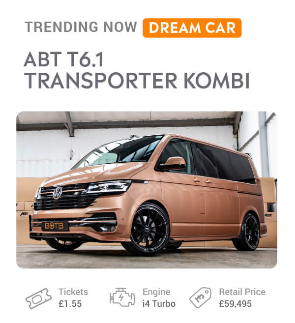 Volkswagen ABT T6.1 Transporter Kombi giveaway prize