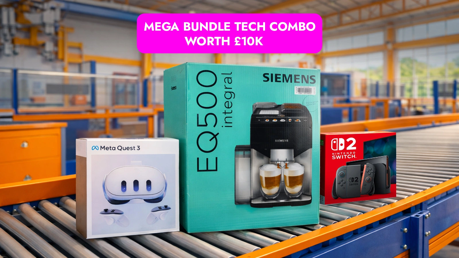   £600k Worth Of Brand-New Gadgets & More For Just 99p!
