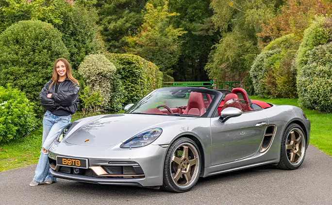 Porsche Boxster for 22p