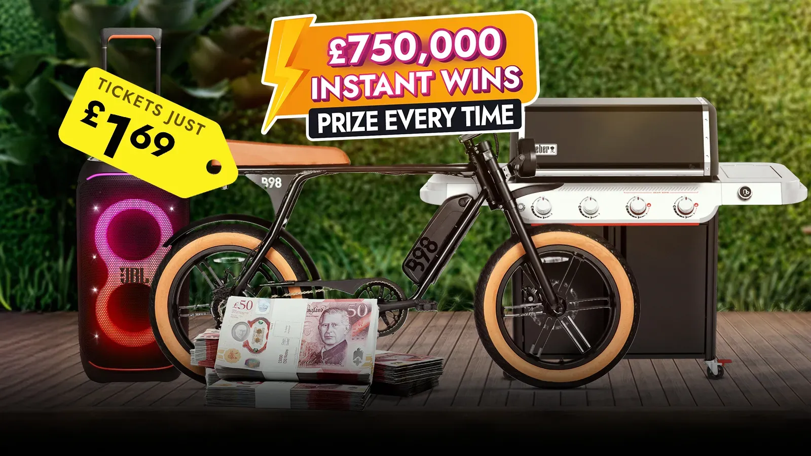 Win Your Summer Faves! £750k Worth Of Tech & Cash Up For Grabs
