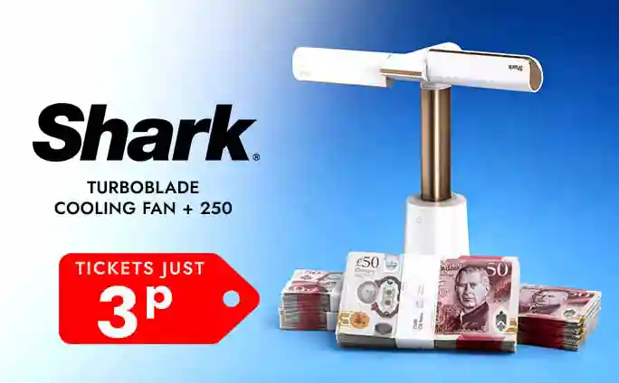 Win Shark Fan + £250