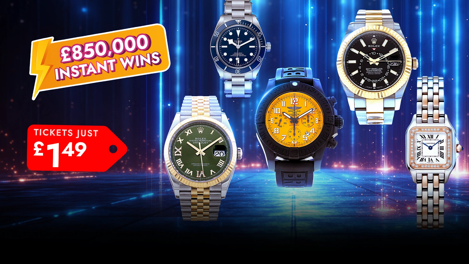   £1.49 Timepiece Takeover - 10 stunning watches up for grabs