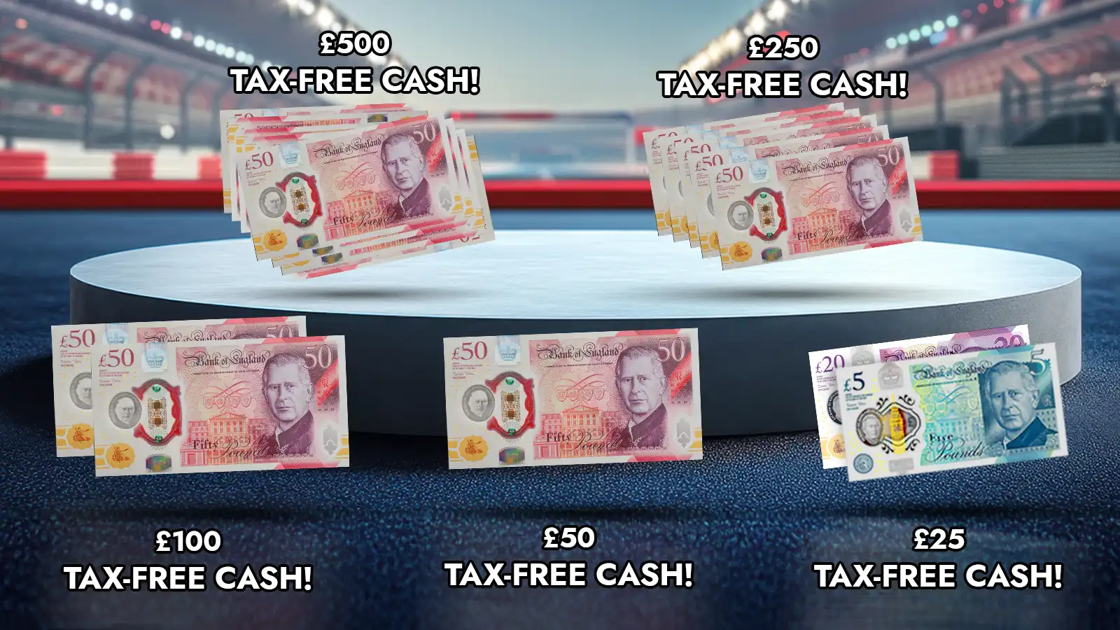 Formula Won – £1M Instant Wins with Six Sporty Cars & Tons Of Cash!