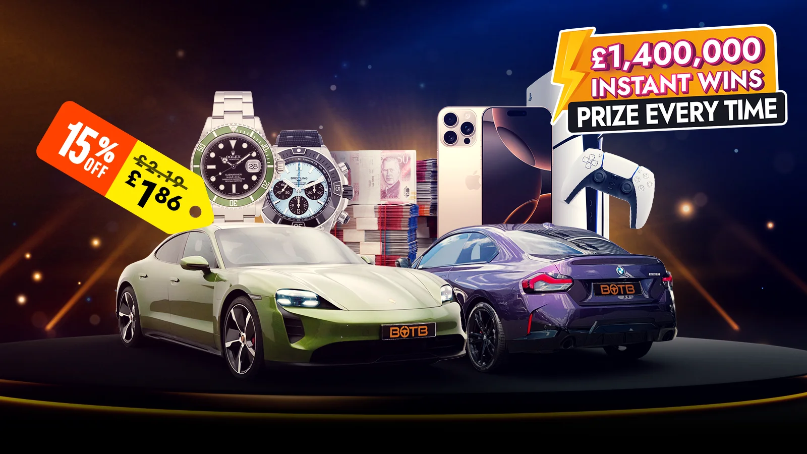 Guaranteed Winners – Prize Every Time! £1.4M+ Wins Waiting!