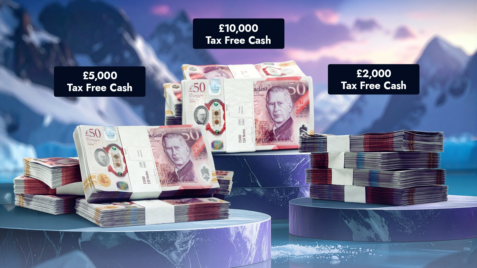   £1.3m of Prizes Every Time - Head To The Arctic To Win!