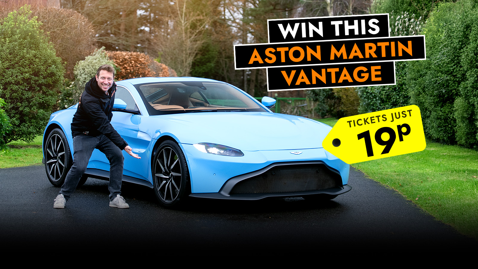   Quintessentially British – Win This £73k Vantage for just 19p!