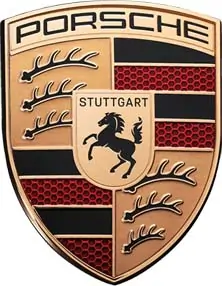 porsche logo with horse
