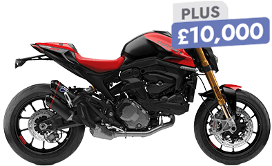 Win A Ducati Monster Sp + £10,000