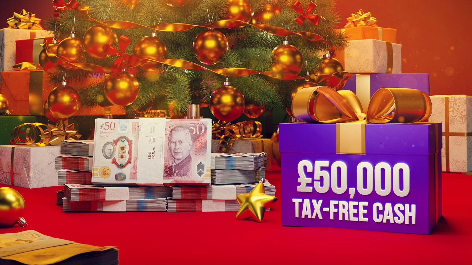   Christmas Cash Bonanza – £2.5M Prize Every Time!